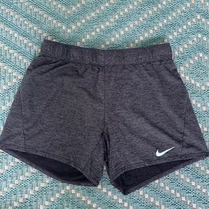 Charcoal Gray Drawstring Nike Shorts